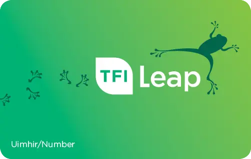 The Leap card for public transport around dublin